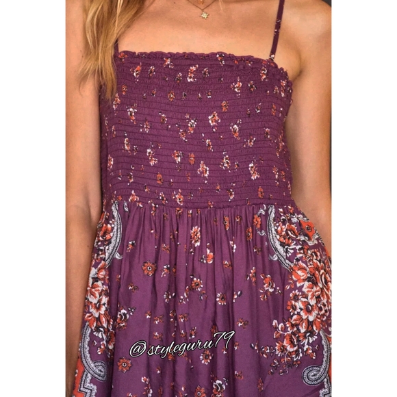 Anthropologie, SMOCKED LOUNGE MAXI DRESS NWT - Picture 2 of 2